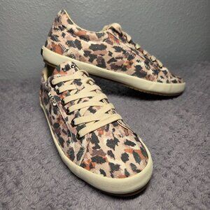 Taos Star Leopard Print Low Top Canvas Sneakers– Size: 8 (Women’s)
